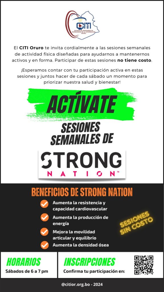 Sesiones Semanales STRONG NATION