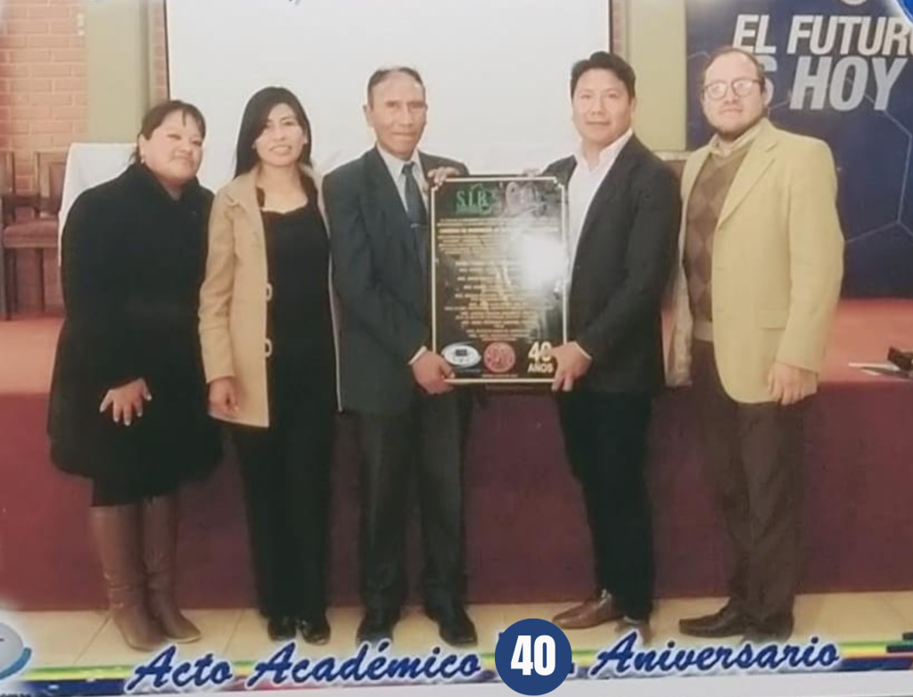 Reconocimiento 40 años Carrera Ingeniería de Sistemas e Informática (UTO – FNI)