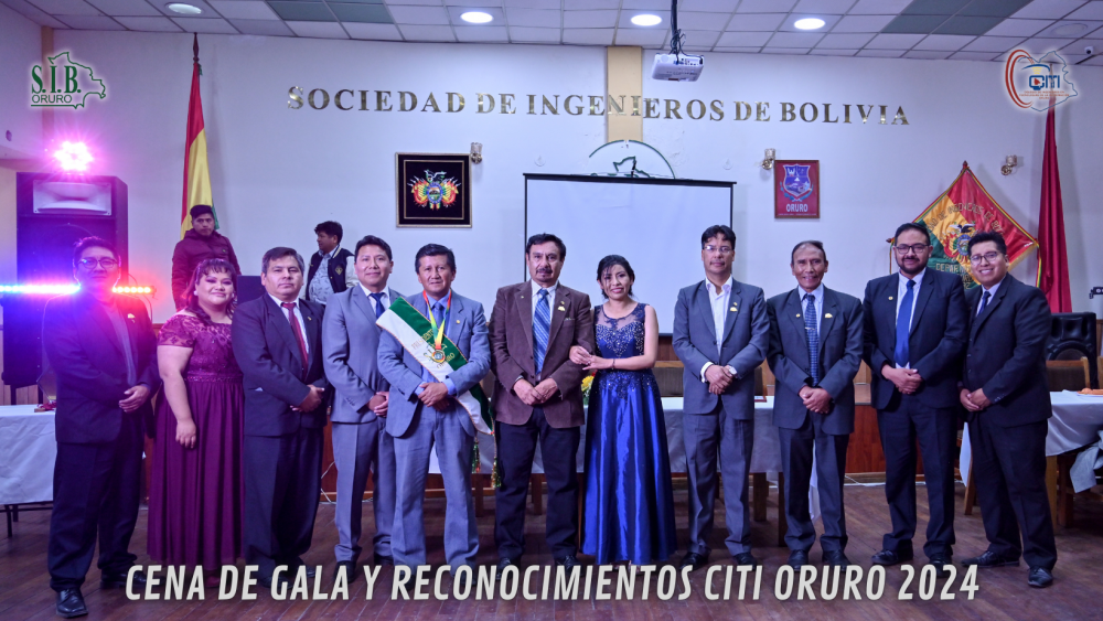 Cena de Gala y Reconocimientos del CITI Oruro 2024