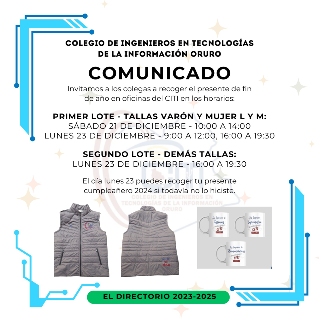 Fechas Entrega Presente Navideño 2024