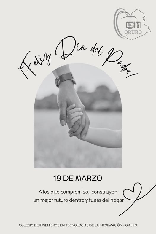 👨‍💻 Feliz Día del Padre